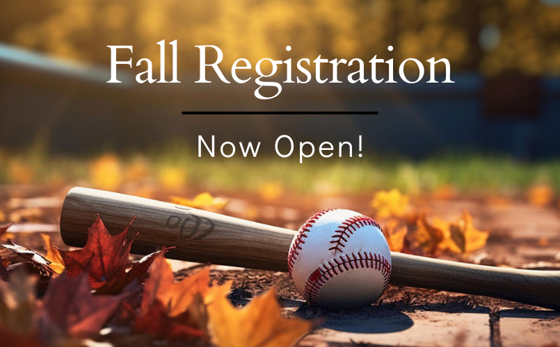 Fall Registration is Now Open!